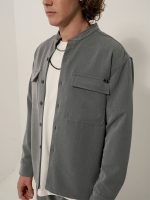 Over Πουκάμισο TERZILLO 2184 ανθρακί - Image 2