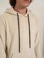 Μπλούζα Μακρυμάνικη Oversize LUIGI 206085 off white