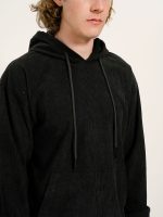 Μπλούζα Μακρυμάνικη Oversize LUIGI 206085 μαύρο - Image 2