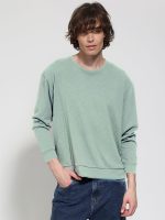 Μπλούζα Μακρυμάνικη SANDRO 206046 Μέντα - Image 3