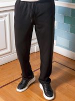 Ανδρικό Παντελόνι Φόρμα 50-107 Μαύρο