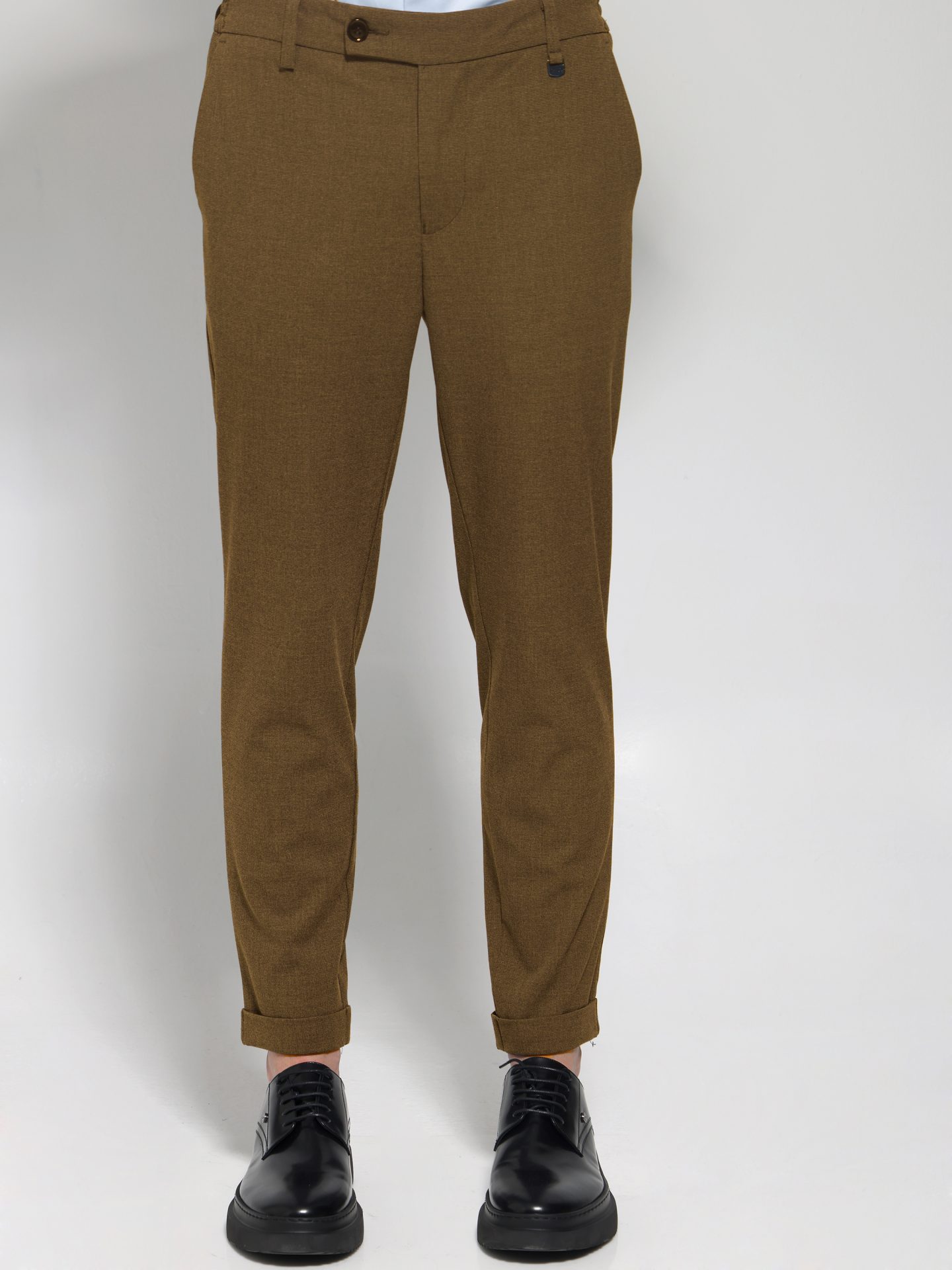 0432 copy Ανδρικό Παντελόνι 7/8 Μήκος AMOLIO 4489 καμηλό - Image 1