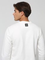 Casual Ανδρική Μπλούζα Μακρυμάνικη ALAN 206027 Λευκό - Image 4