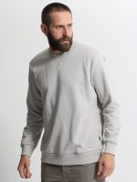 Ανδρική Λεπτή Μπλούζα Φούτερ 10-724 Γκρι