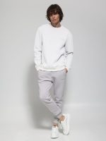 Μπλούζα Μακρυμάνικη Oversize FRA 206051 Λευκό - Image 2