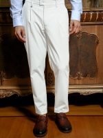 Ανδρικό Παντελόνι 7/8 AMADEO 4513 Λευκό - Image 2