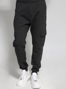 Παντελόνι Φόρμα Με Πλαϊνές Τσέπες 50-110 Ανθρακί