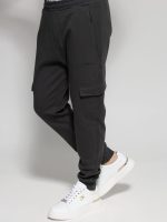 Παντελόνι Φόρμα Με Πλαϊνές Τσέπες 50-110 Ανθρακί - Image 2