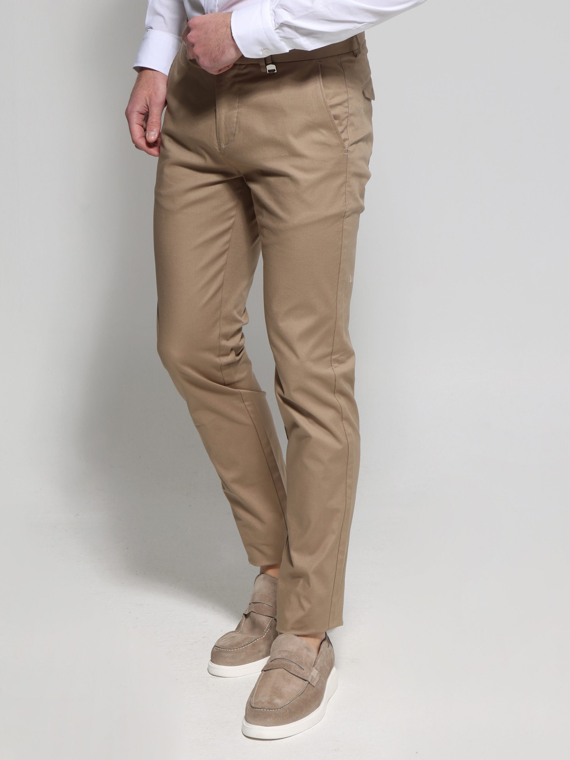 1X9A2335 copy Ανδρικό Παντελόνι DOMENICO 4422 Μπεζ - Image 1
