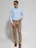 Ανδρικό Παντελόνι DOMENICO 4422 Καμηλό - Image 2