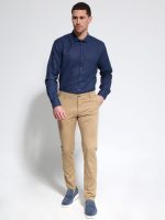 Ανδρικό Πουκάμισο Slim-fit BRUNO 33-7450 Μπλε - Image 3