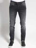 Ανδρικό Παντελόνι Jean OREGON 6262 Black