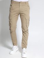 Ανδρικό Παντελόνι Cargo 6168 Μπεζ - Image 2