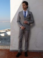 Ανδρικό Σακάκι DOMENICO 1422 Γκρι - Image 2