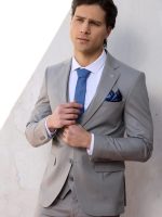 Ανδρικό Σακάκι DOMENICO 1422 Γκρι - Image 3