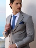 Ανδρικό Σακάκι DOMENICO 1422 Γκρι - Image 4