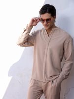 Ανδρικό Πουκάμισο Oversize LORO 2704 Μπεζ