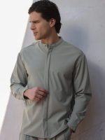 Ανδρικό Πουκάμισο Oversize LORO 2704 Φυστικί