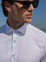 Ανδρικό Πουκάμισο Slim-fit BRUNO 33-7450 Λευκό - Image 4