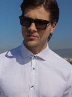 Ανδρικό Πουκάμισο Slim-fit BRUNO 33-7450 Λευκό - Image 2