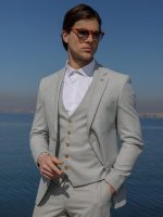 Ανδρικό Κοστούμι Με Γιλέκο ALESSI 2017 Elephant - Image 2