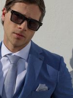 Ανδρικό Κοστούμι Με Γιλέκο MACEO 1620 Indigo - Image 2