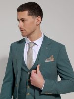 Ανδρικό Κοστούμι Με Γιλέκο BENITO 33-1619 Πράσινο - Image 3
