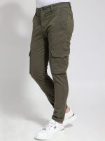 Ανδρικό Παντελόνι Cargo BLACKZI 88-162 Χακί