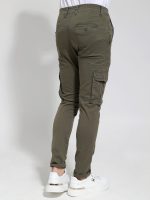 Ανδρικό Παντελόνι Cargo BLACKZI 88-162 Χακί - Image 4