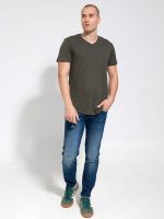 Ανδρικό Jean Παντελόνι Slim Fit 40-178 Μπλε - Image 3