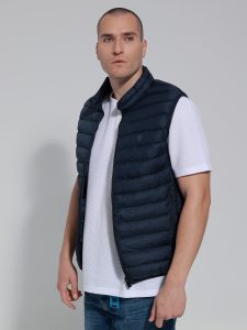 Ανδρικό Αμάνικο Μπουφάν 20-142 Μπλε