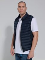 Ανδρικό Αμάνικο Μπουφάν 20-142 Μπλε