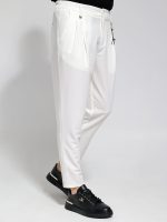 Παντελόνι Με Λάστιχο 7/8 LORO 4703 Λευκό - Image 7