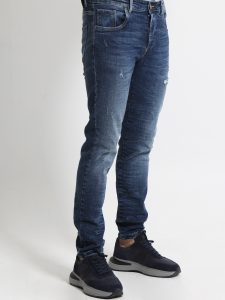Παντελόνι Jean OREGON Με Σχισίματα 6286 Blue