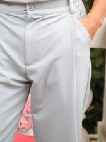 Παντελόνι Με Λάστιχο 7/8 LUIGI 210-951 Γκρι - Image 3