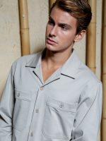 Ανδρικό Σακάκι-Πουκάμισο Over GIULIO 260-954 Γκρι - Image 2