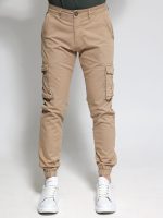 Ανδρικό Παντελόνι Cargo BLACKZI 88-169 Μπεζ