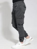 Ανδρικό Παντελόνι Cargo BLACKZI 88-168 Ανθρακί - Image 3