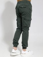 Ανδρικό Παντελόνι Cargo BLACKZI 88-167 Χακί - Image 4