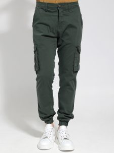 Ανδρικό Παντελόνι Cargo BLACKZI 88-167 Χακί
