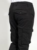 Ανδρικό Παντελόνι Cargo BLACKZI 88-166 Μαύρο - Image 4