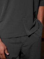 Ανδρική Μπλούζα Μανίκι 3/4 VALERIO 270-957 Μαύρο - Image 4