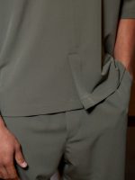 Ανδρική Μπλούζα Μανίκι 3/4 VALERIO 270-957 Χακί - Image 4