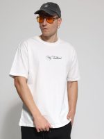 Ανδρικό Oversized Κοντομάνικο BearT-shirt 10-731 Λευκό - Image 3