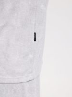 Ανδρικό T-shirt Με Ιδιαίτερη Πλέξη Moreto 207018 Γκρι - Image 5