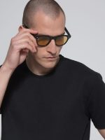 Ανδρικό T-shirt Με Ιδιαίτερη Πλέξη Moreto 207018 Μαύρο - Image 2