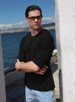 Oversize T-shirt Με V Λαιμό Oscar 207026 Μαύρο