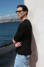 Oversize T-shirt Με V Λαιμό Oscar 207026 Μαύρο - Image 4