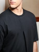 Ανδρικό Μοντέρνο T-shirt 270-270 Μαύρο