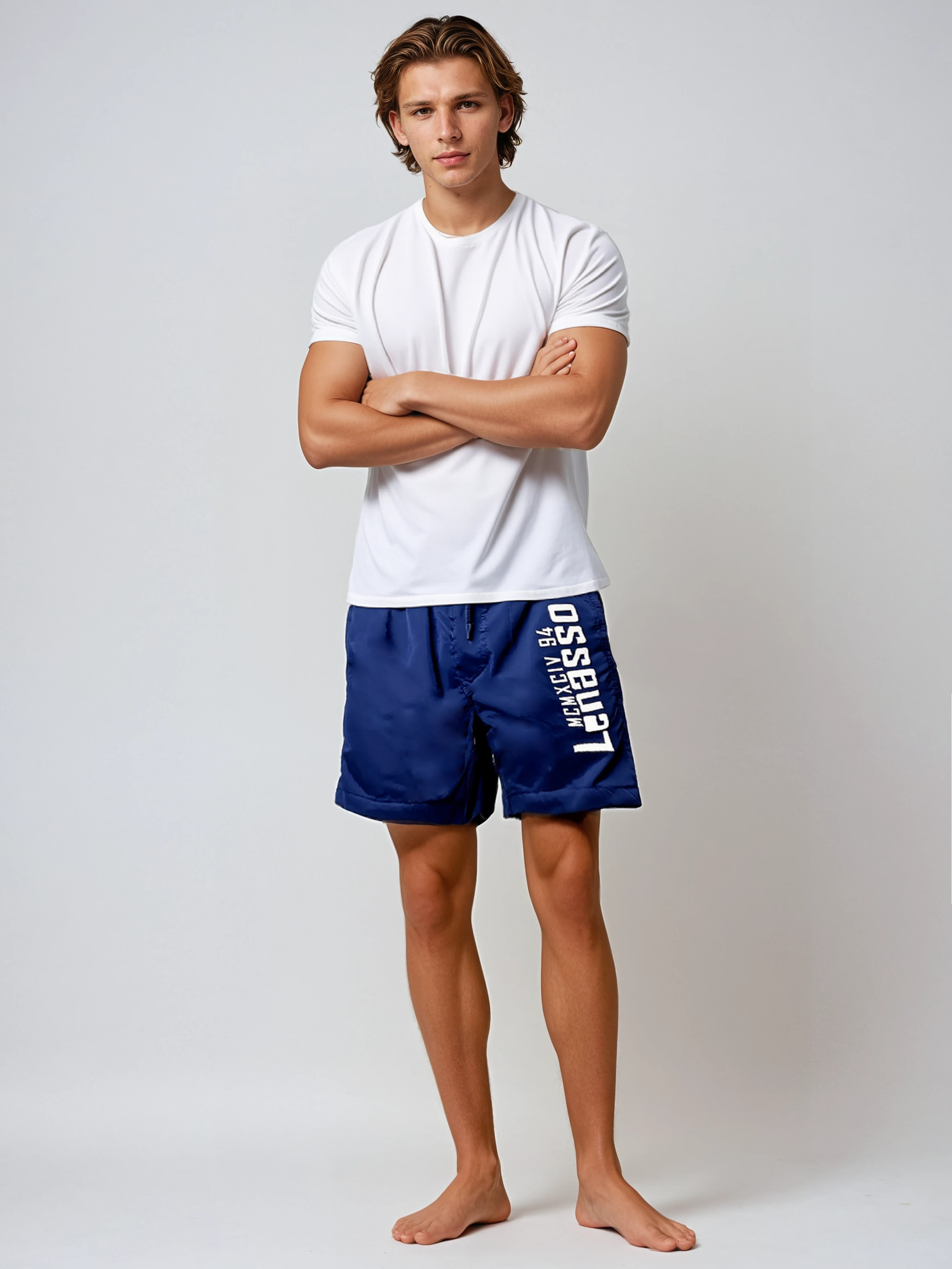 444IMG_1015 copy 3-Top_01_male_front-Liam-Studio Ανδρικό Μαγιό Σορτς Quick Dry 70-73 Μπλε - Image 1